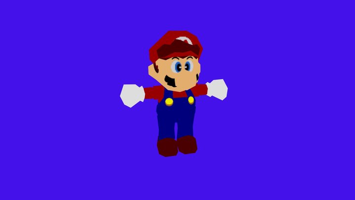 mario oc maker 3D Model
