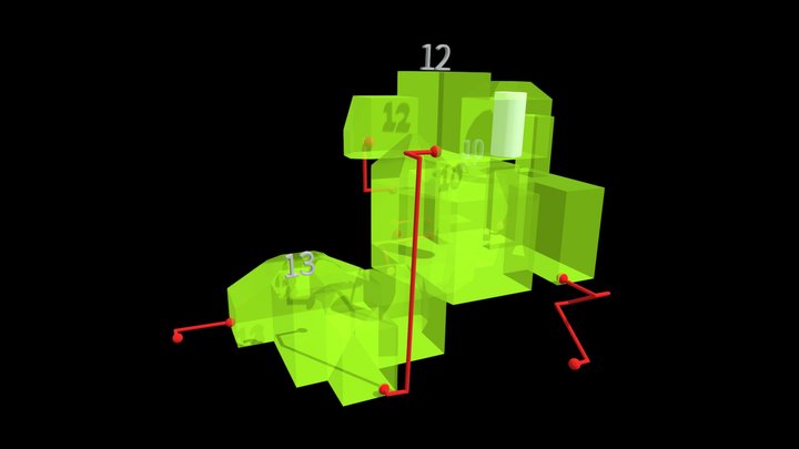 Green 3D Model
