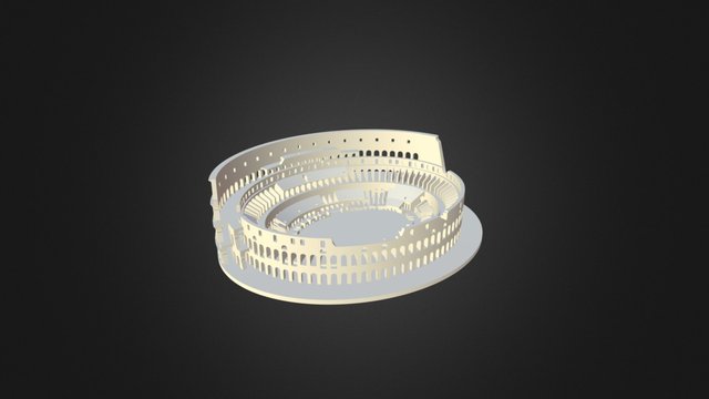 Coliseo Romano 3D Model