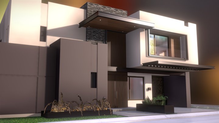 Casa Hacienda San Antonio 3D Model