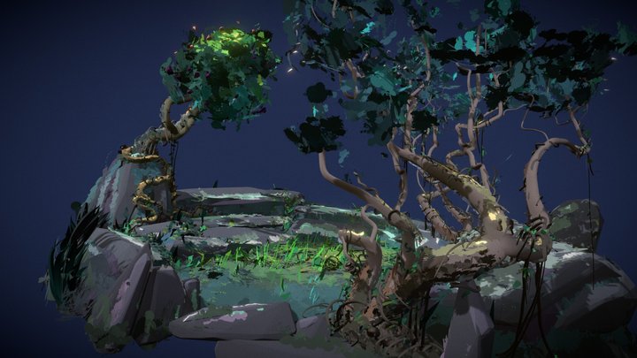 Forest Theatre 3D Model