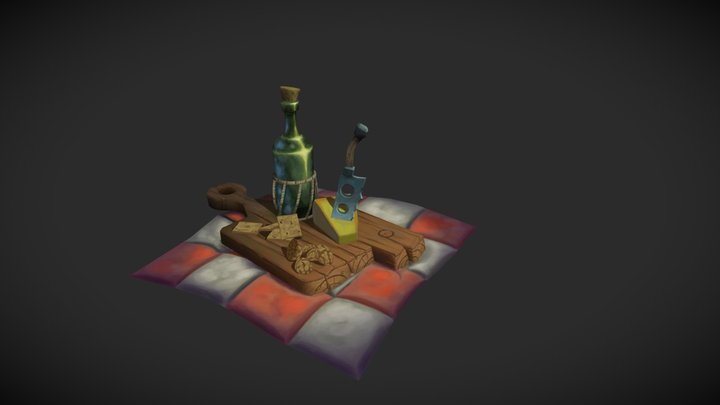 Cheese Picknick 3D Model