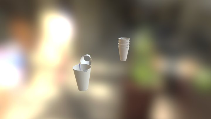 Instant coffee 3D Model