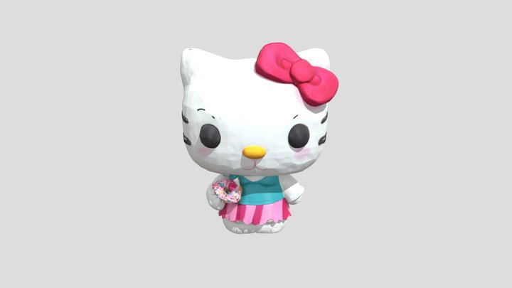 hello Kitty Delight 3D Model