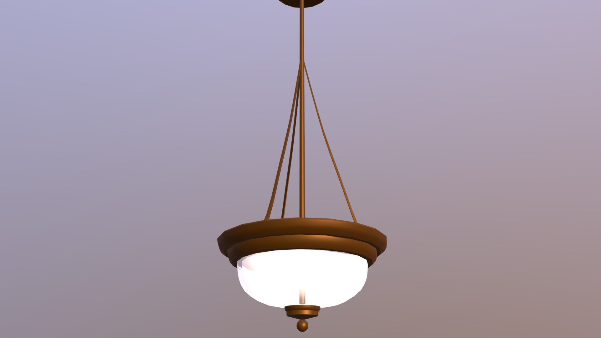 Hanging Light - Download Free 3D model by zelmore402 [eca4aad] - Sketchfab