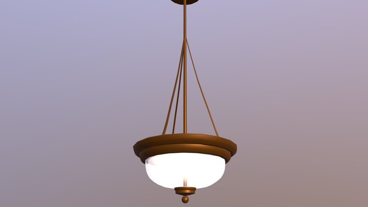 Hanging Light 3D Model