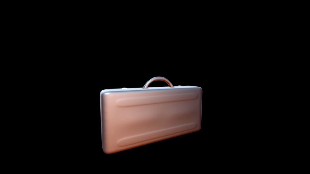 Briefcase - 3D model by debbie-s [eca5b4a] - Sketchfab