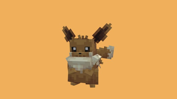 Eevichu (cobblemon style) 3D Model