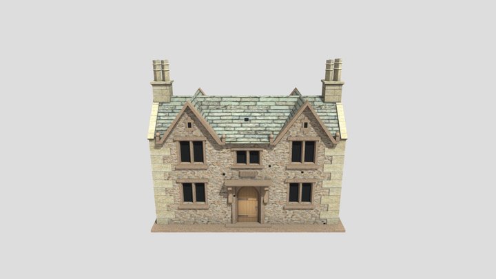 Cotswold Cottage 3D Model