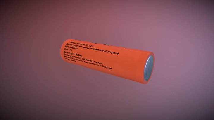 Battery 3D Model