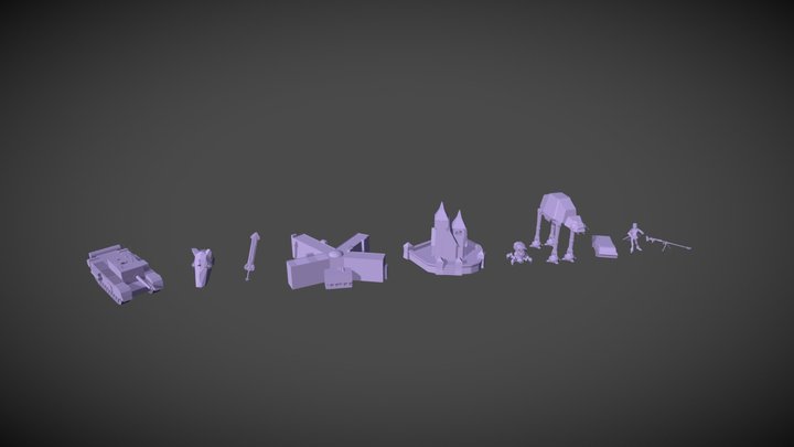 XYZ.HW2.Blocking 3D Model