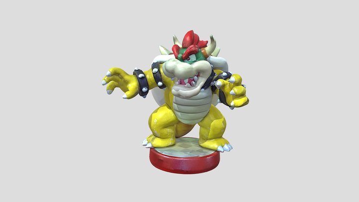 Bowser by Seal with color 3D Model