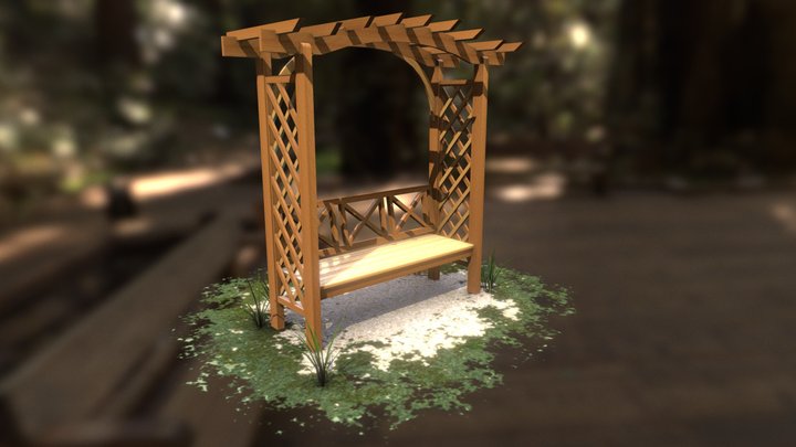 Pergola 3D Model