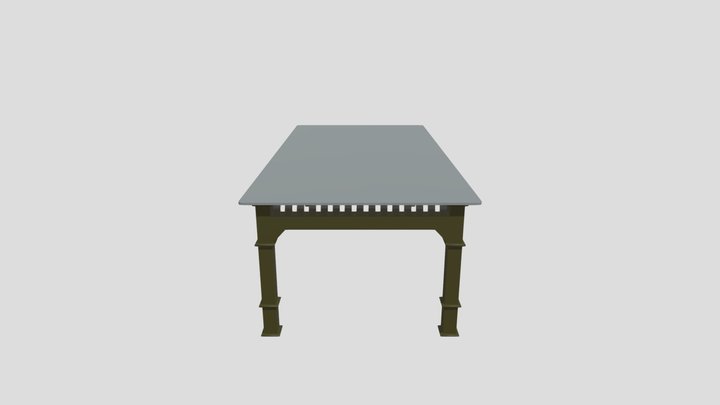 dianing table 3D Model