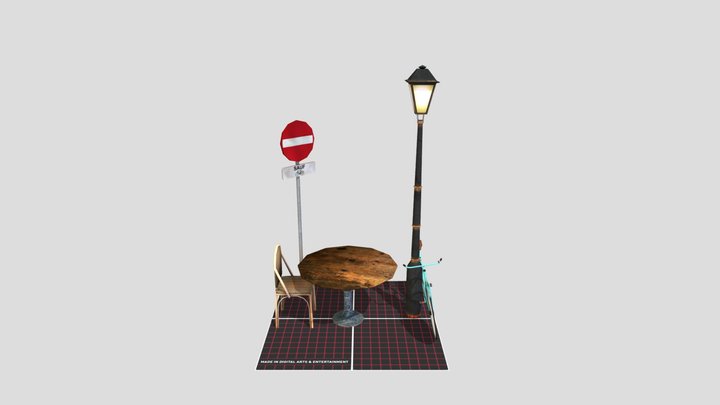 Prop Scene 3D Model