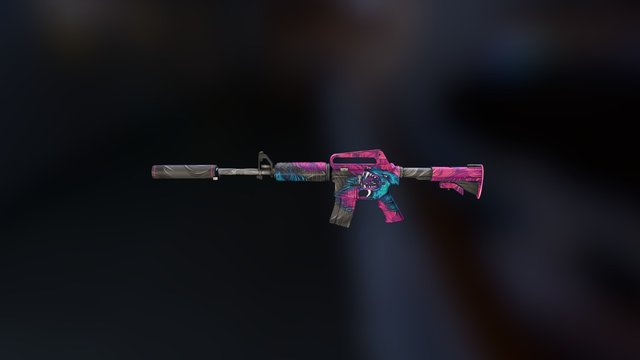 M4a1 S 3D Model