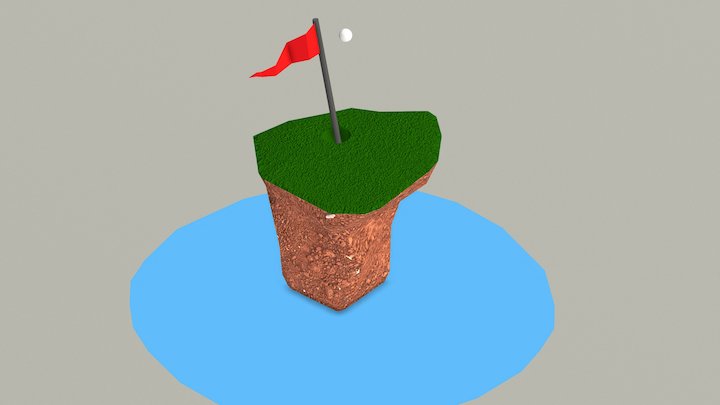 Golf Hill 3D Model
