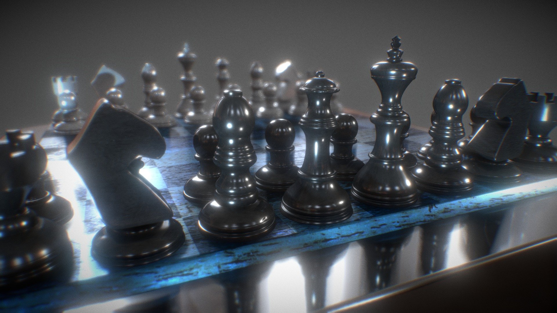 Chess Set - Download Free 3D model by Misam Ali Rizvi (@MisamAliRizvi ...