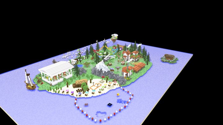 Lobby | Island 3D Model