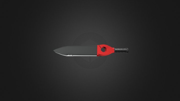 The Crimson Blade 3D Model