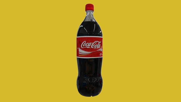 coca-cola bottle 3D Model