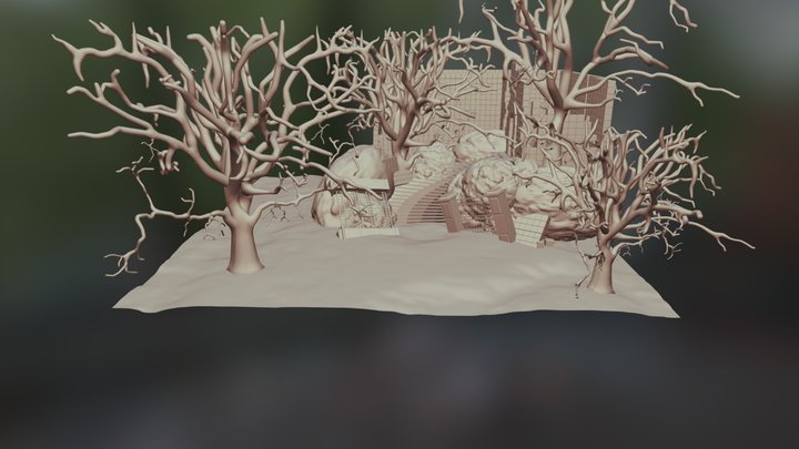 Ruins 3D Model