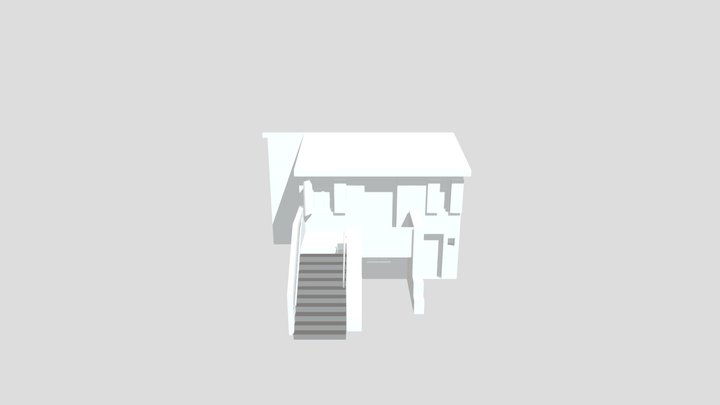 Provence house - grandma's house - diorama 3D Model