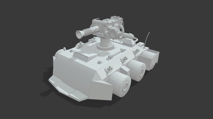 BattleBot_Test_001 3D Model