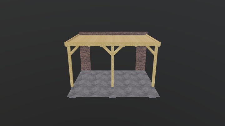 Unique Buitenleven 001 Eiken 3D Model