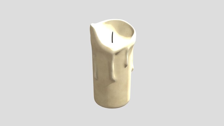 Candle1 3D Model