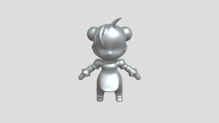 Chun Li Chibi 3D Model