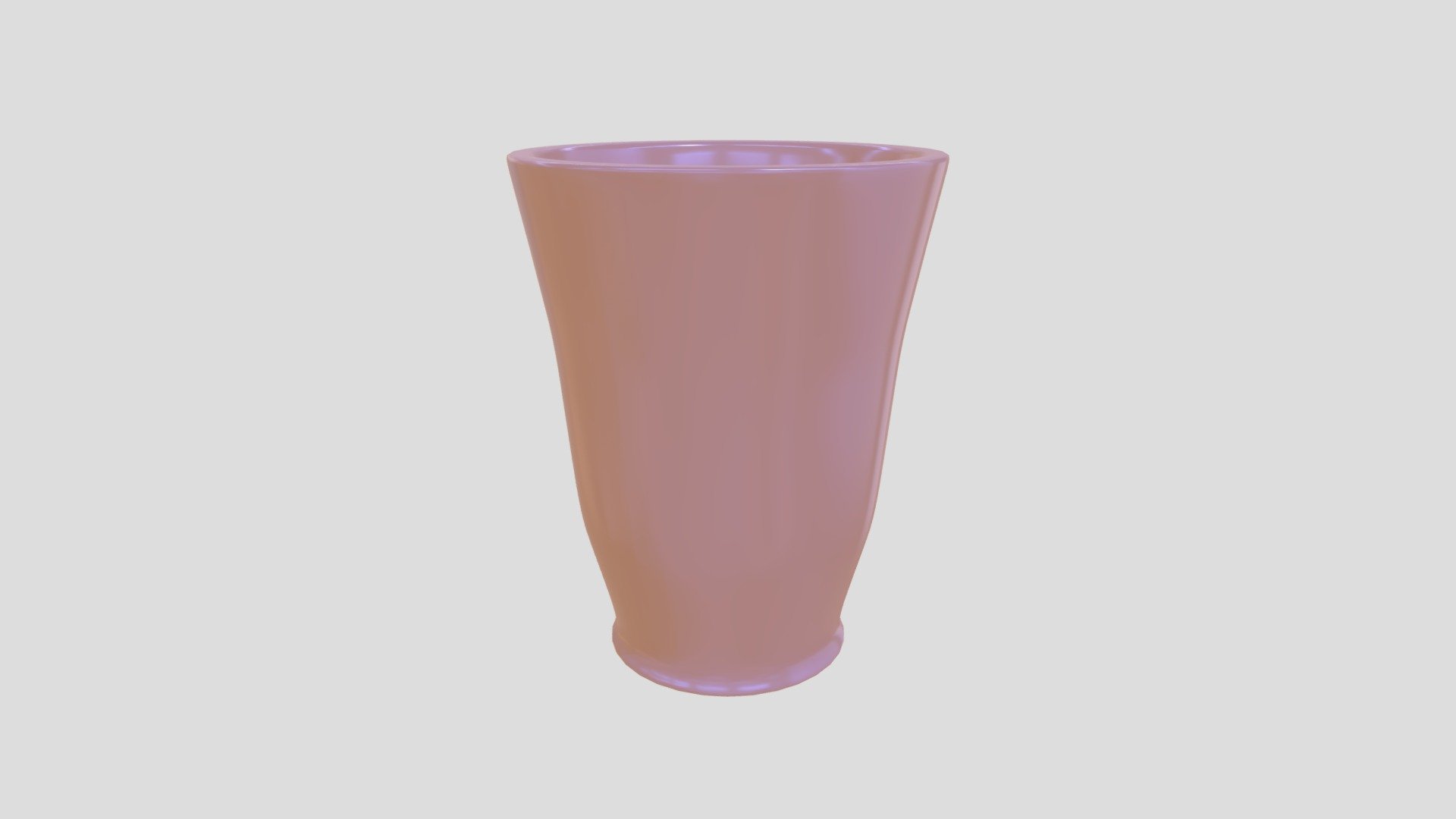 Modelado Vaso Box Modeling Haziel Fernandez