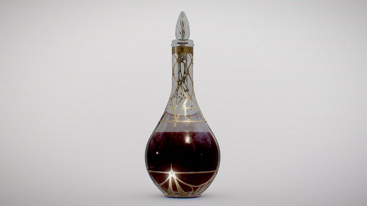 Potion Bottle 3D Model