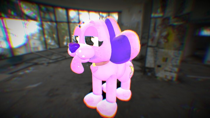 Poppy Playtime | Petite Pooch Toy 3D Model