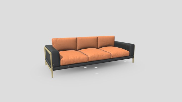 Clark Sofa 3D Model