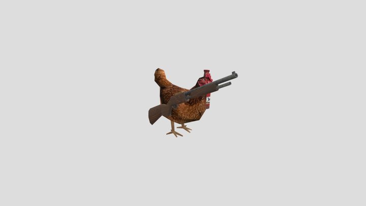 chicken 3D Model