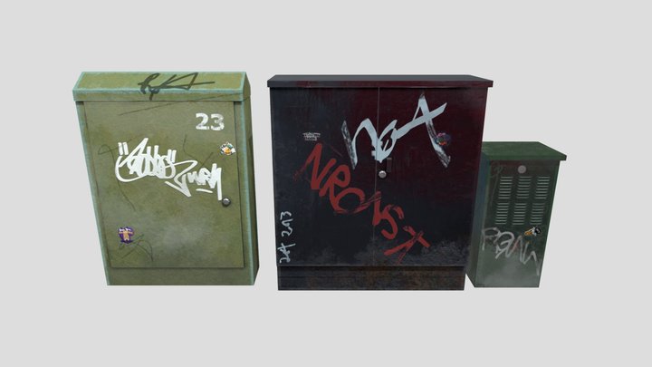 Street Bits 3D Model