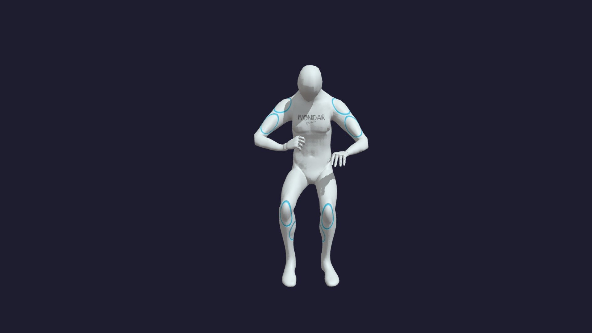Sitting takes notes — Sketchfab embed 3D viewer