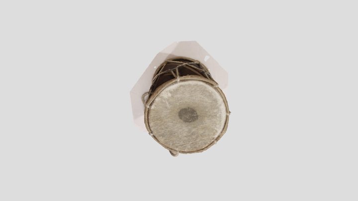 Talking Drum 3D Model