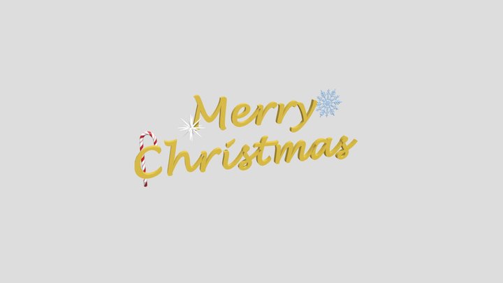merrychrstimas 3D Model