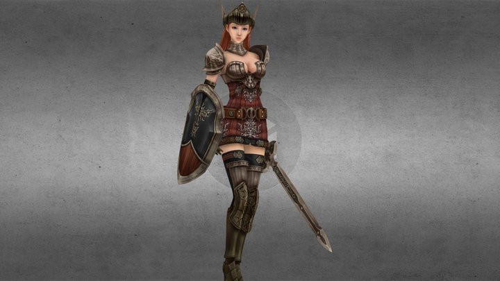 Guerrera 3D Model