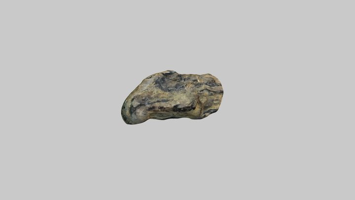 Lowpoly Rock 3D Model