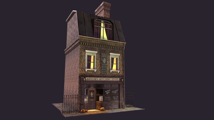 Witch Shop 3D Model