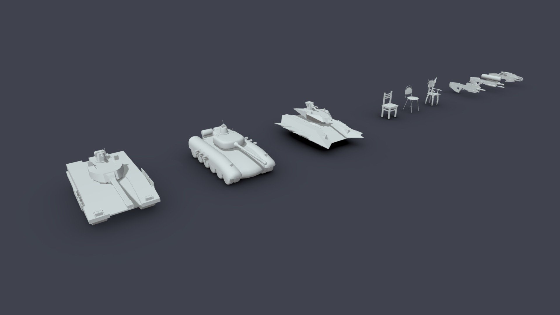 XYZ Homework (Silhouettes)