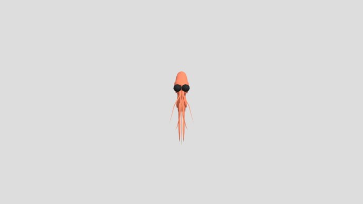 Krill 3D Model