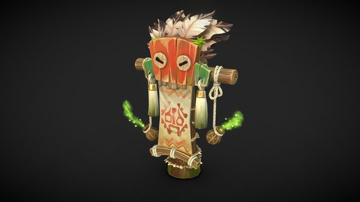 Totem 3D Model