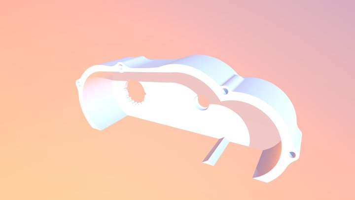 Drive Train Plastic Extrusion 3D Model