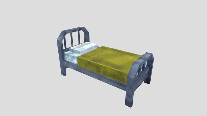 Prision  bed 3D Model