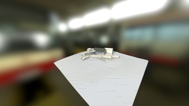 model with topo 3D Model