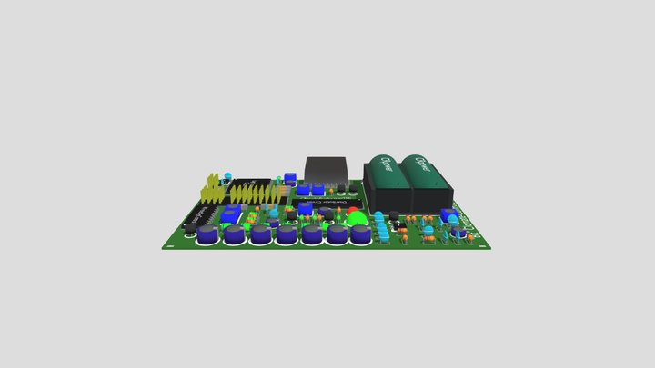 "BIT" CLIMATE CONTROLE CIRCUIT 3D Model